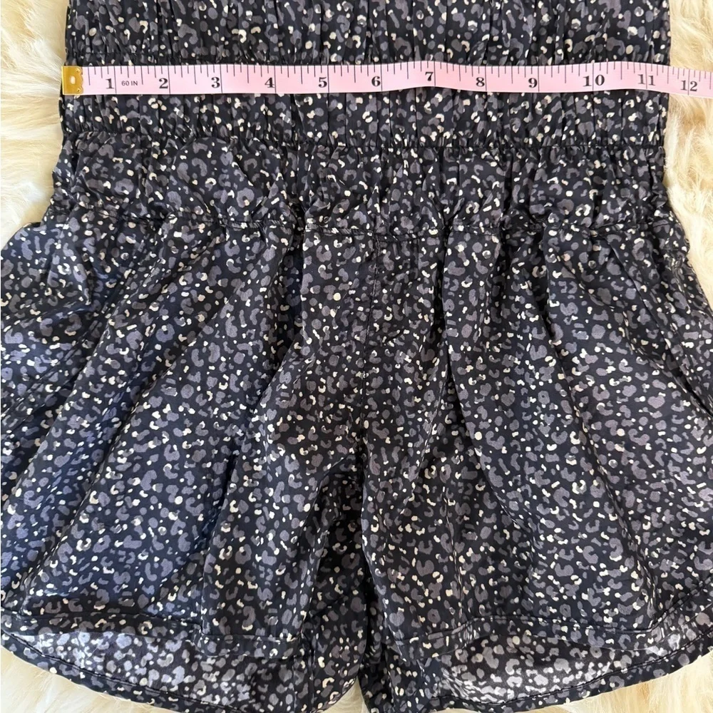 FP Movement by Free People The Way Home Printed Leopard Shorts Size Small